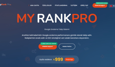 MyRankPro Nedir? Google Sıralamalarını Profesyonel Şekilde Takip Etmenin En Akıllı Yolu