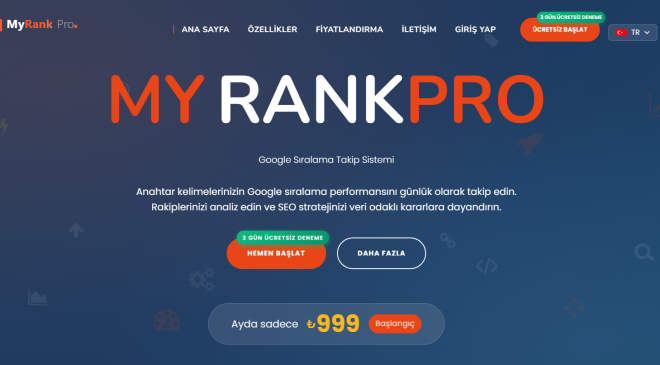 MyRankPro Nedir? Google Sıralamalarını Profesyonel Şekilde Takip Etmenin En Akıllı Yolu